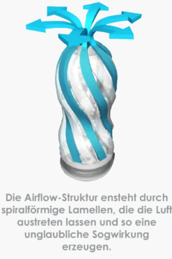 AIR-TECH Cup Masturbator STRONG - wiederverwendbar - Tenga