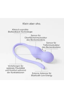 Appgesteuerter Beckenboden-Trainer Perifit+