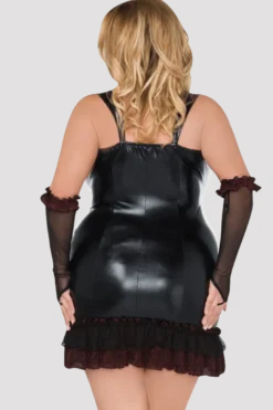 Chemise mit Armstulpen Plus Size