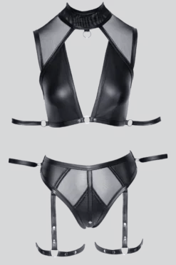 Dessous Set mit Harness