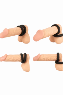 doppelter Penisring - Ø 2,6 und 3,1 cm