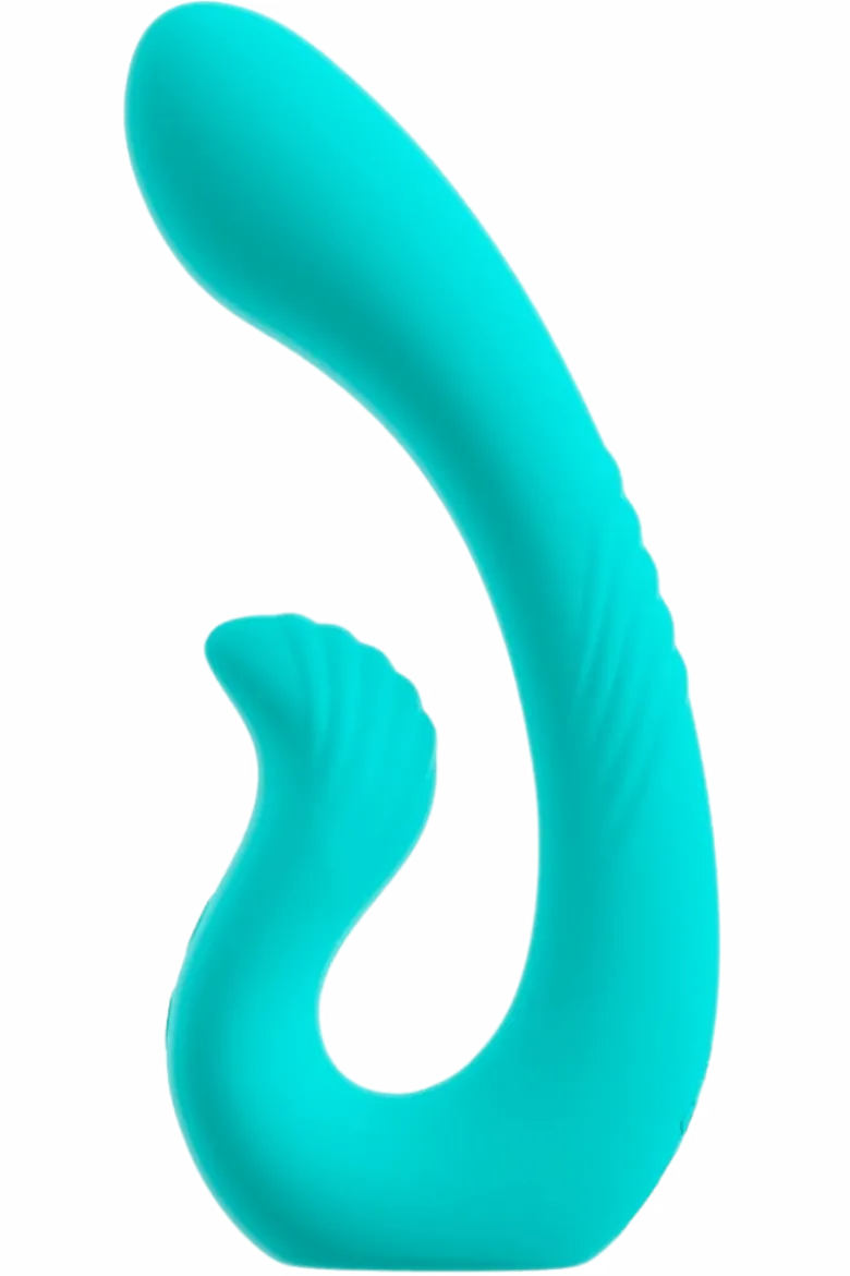 Doppelvibrator türkis - Ø 3,6 cm | 17,5 cm