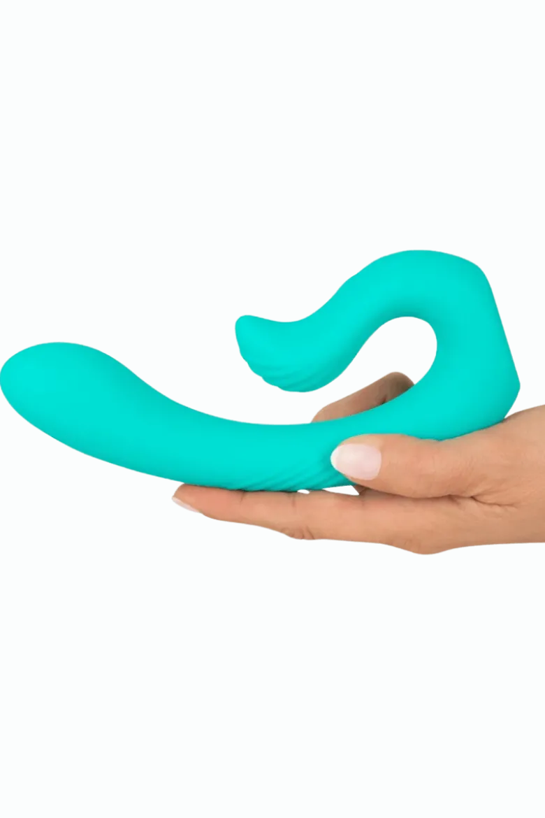 Doppelvibrator türkis - Ø 3,6 cm | 17,5 cm