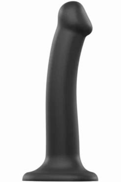 flexibler Dildo schwarz - Ø 3,3cm | 18cm