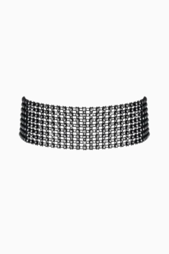 Halsband mit Strasssteinen