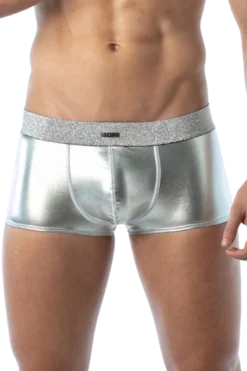 Herren Boxershorts in silber