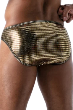 Herren Slip in gold