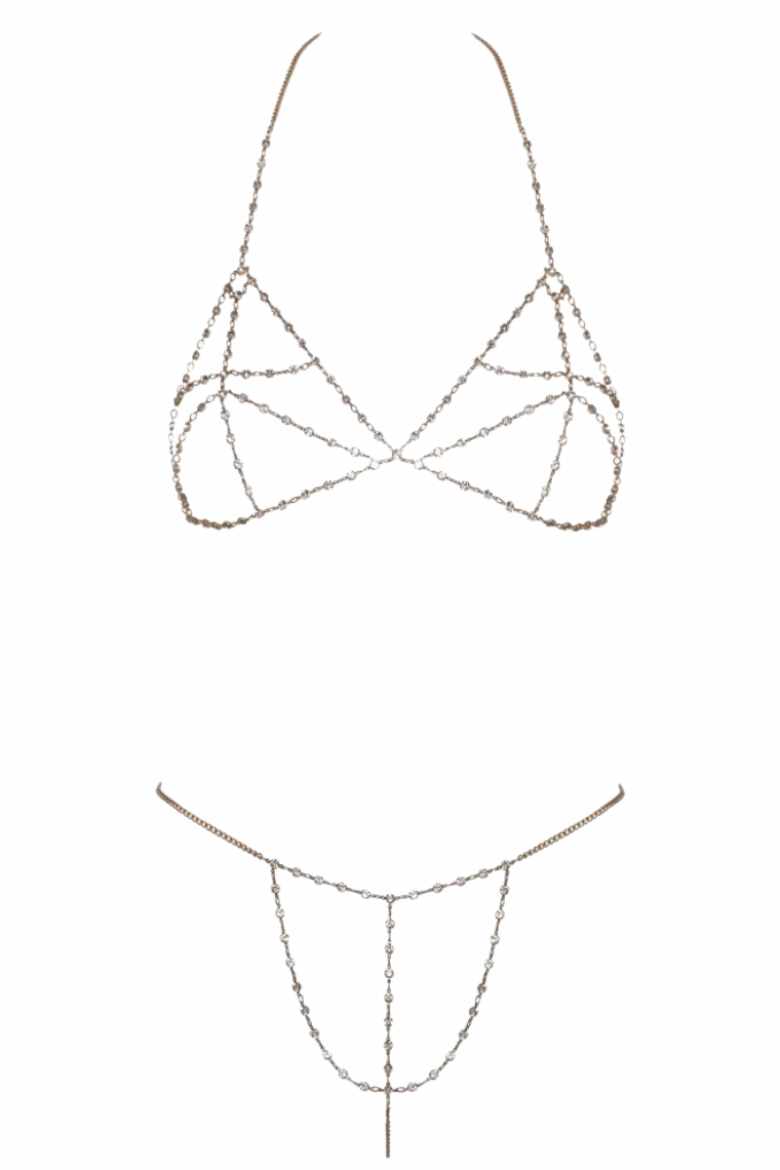 Kettchen-Set in gold