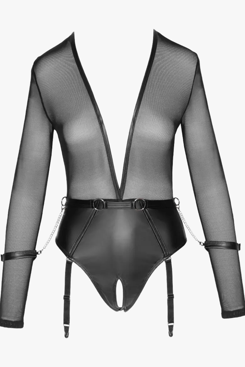 Langarm Body ouvert