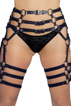 Leder Harness Taillengurt