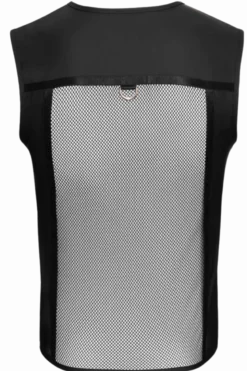 Mattlook Netzshirt mit Ringen