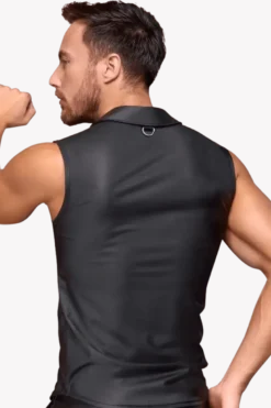 Mattlook-Shirt ärmellos