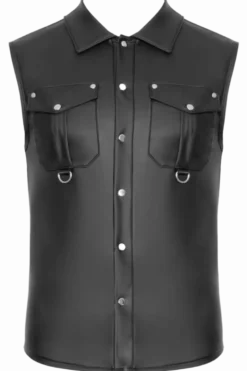 Mattlook-Shirt ärmellos