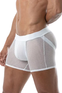 Mesh Jockshorts weiß