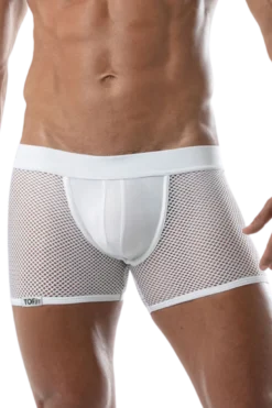 Mesh Jockshorts weiß