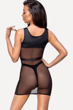 Minikleid Netz-Set