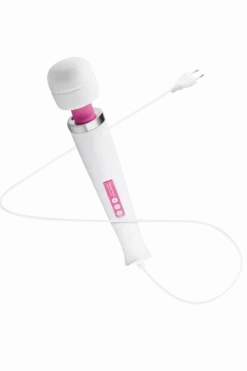 My Magic Wand Massagestab - 32cm - Kabelgebunden - weiß pink