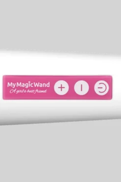 My Magic Wand Massagestab - 32cm - Kabelgebunden - weiß pink