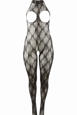 Ouvert Catsuit black
