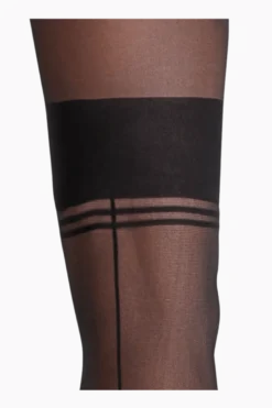 Ouvert Strumpfhose Strumpfband-Optik