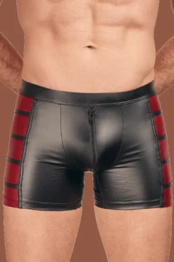 Pants in schwarz rot