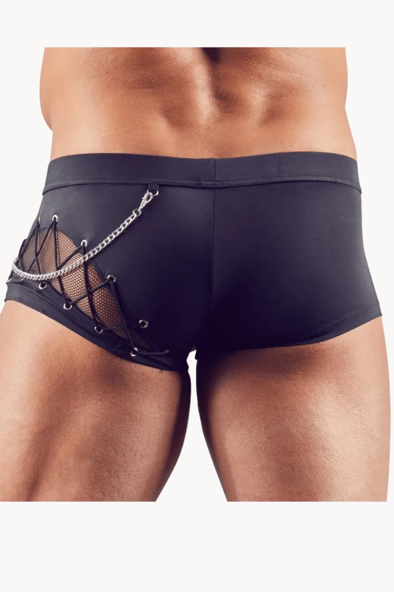 Pants mit Netz und Ketten