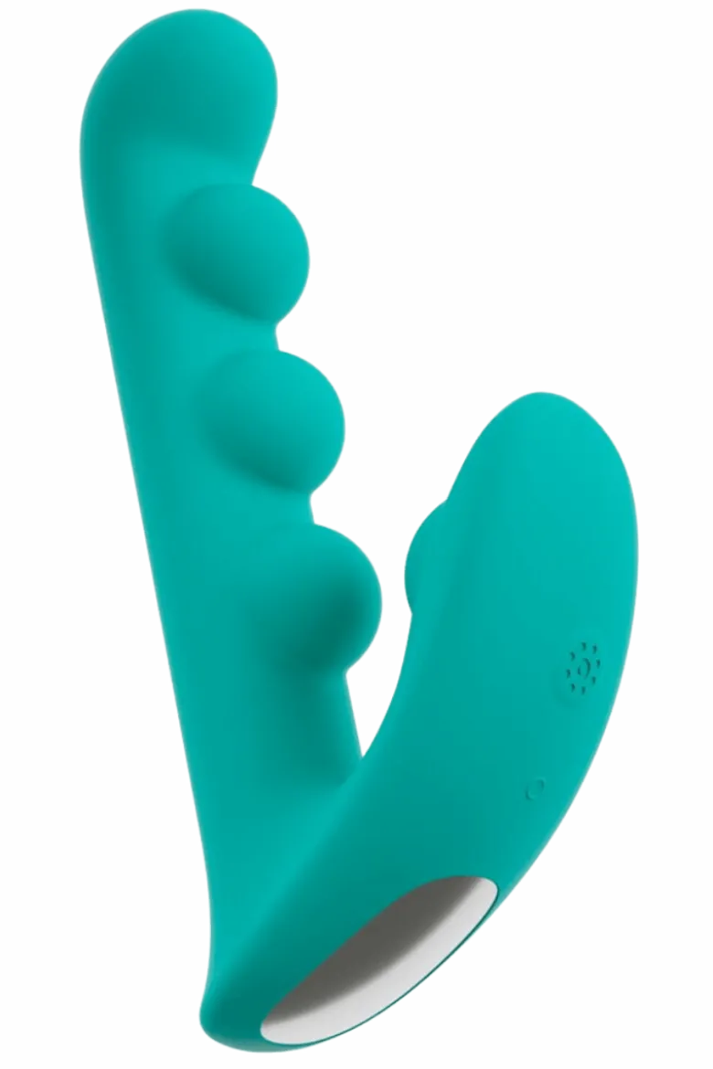 Rabbitvibrator Kugeldesign - Ø 3,5 cm | 17 cm