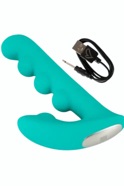 Rabbitvibrator Kugeldesign - Ø 3,5 cm | 17 cm