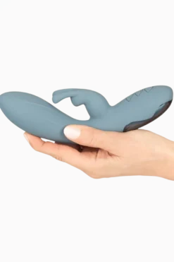 Rabbitvibrator mit Rillenstruktur - Ø 4 cm | 20 cm