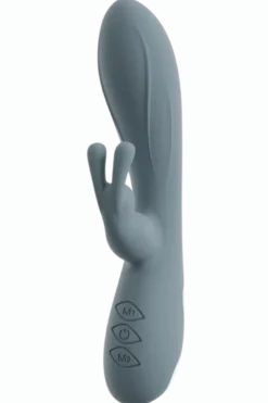 Rabbitvibrator mit Rillenstruktur - Ø 4 cm | 20 cm
