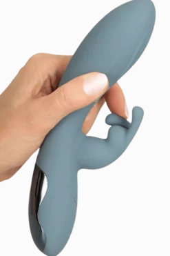 Rabbitvibrator mit Rillenstruktur - Ø 4 cm | 20 cm