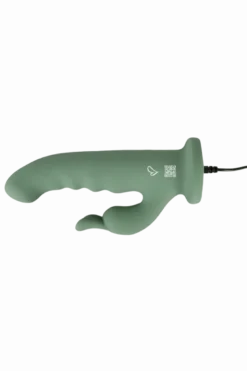 Rabbitvibrator mit Saugfuß - Ø 4,1 cm | 19,3 cm