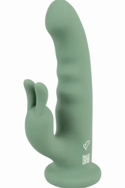 Rabbitvibrator mit Saugfuß - Ø 4,1 cm | 19,3 cm