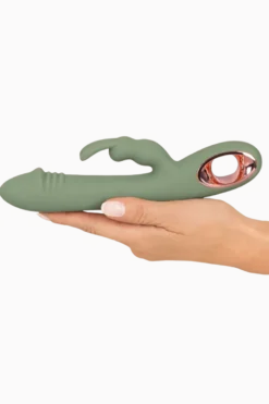 Rabbit Vibrator olive - 21,4 cm | 3,6 cm