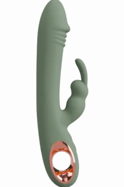 Rabbit Vibrator olive - 21,4 cm | 3,6 cm