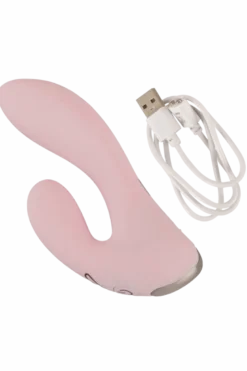 Rabbitvibrator rosa - Ø 3,4cm | 14cm