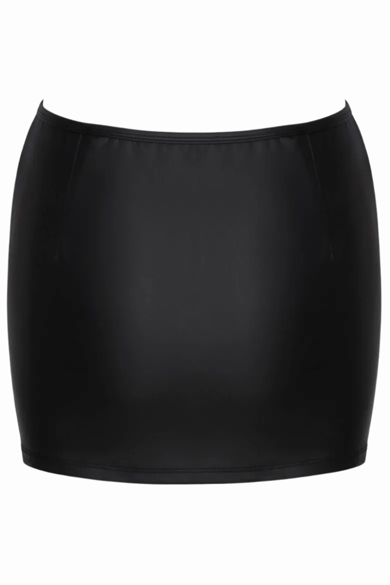 Rock mit Strass-Reißverschluss