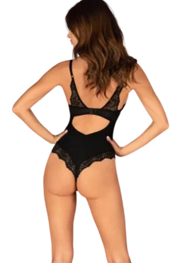 Romantischer Body mit Spitze