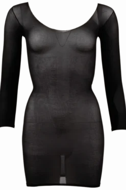 schwarzes Dessous-Kleid
