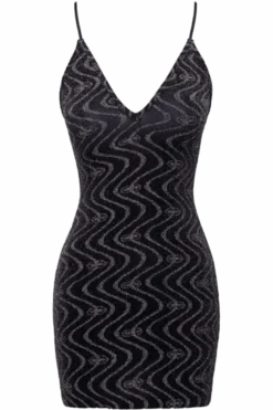 sexy Minikleid mit Muster