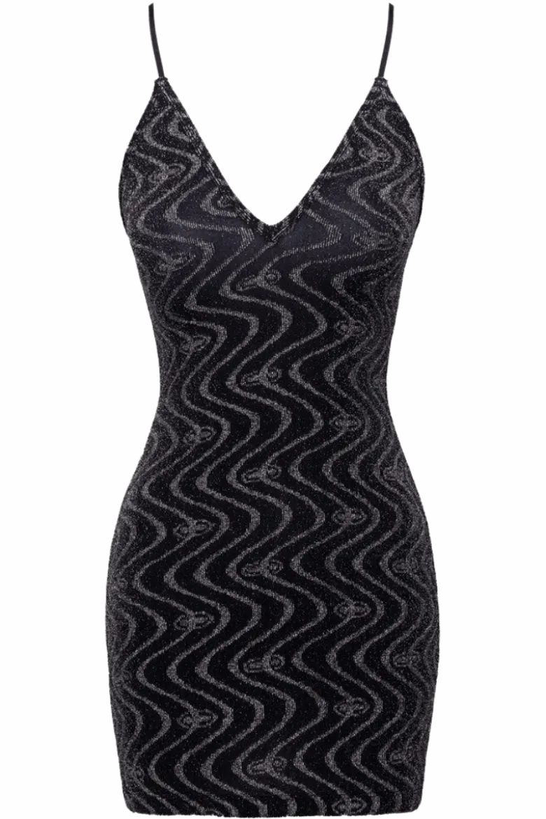 sexy Minikleid mit Muster