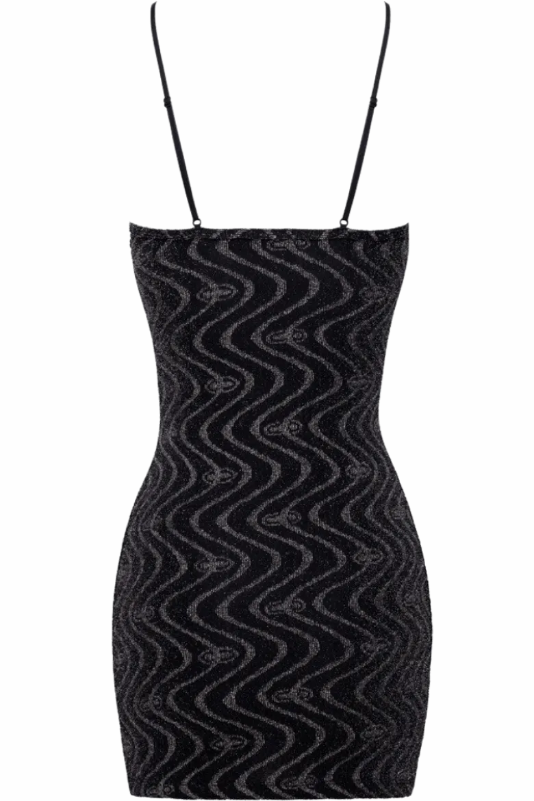sexy Minikleid mit Muster