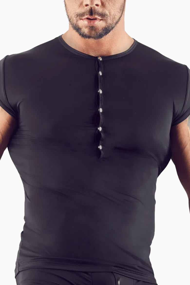 Shirt mit Druckknöpfen
