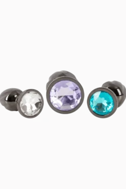 spiralförmiges Analplug Trio Metall