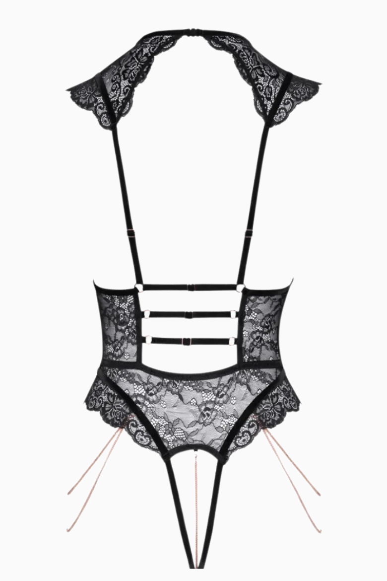 Spitzen Ouvert-Body