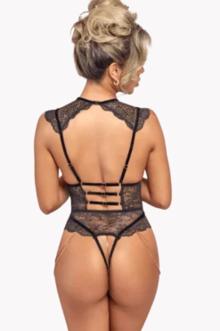 Spitzen Ouvert-Body