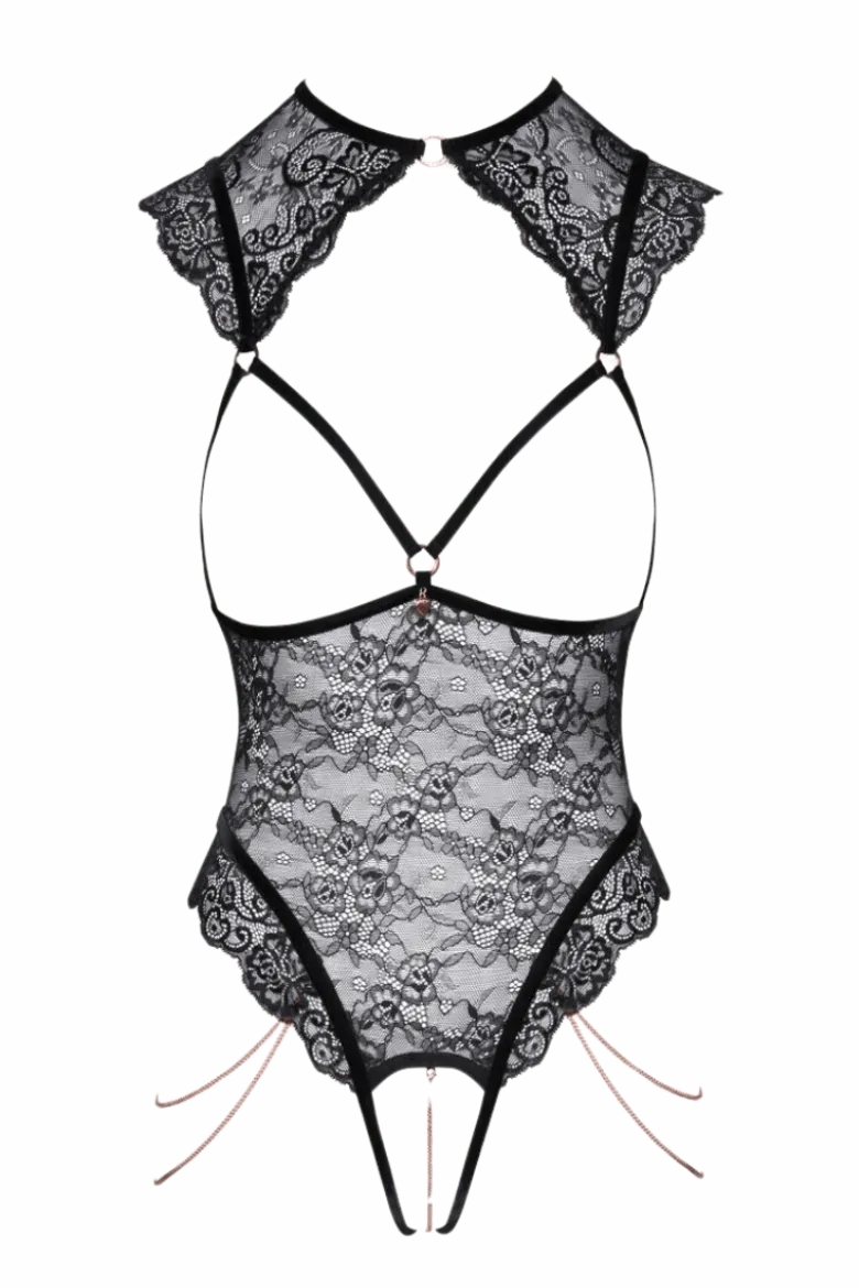 Spitzen Ouvert-Body