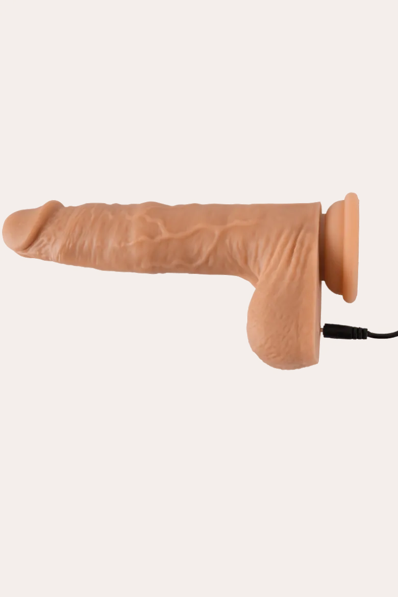 Stoßvibrator mit Saugfuß - Ø 4cm | 21cm