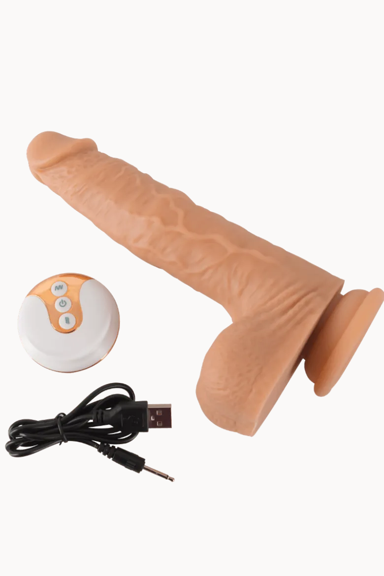 Stoßvibrator mit Saugfuß - Ø 4cm | 21cm