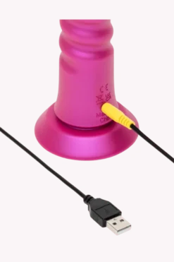Stoßvibrator mit Saugfuß - 23 cm | Ø 3,5 cm